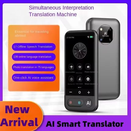Offline Translation Smart One Key AI Button Voice Translator