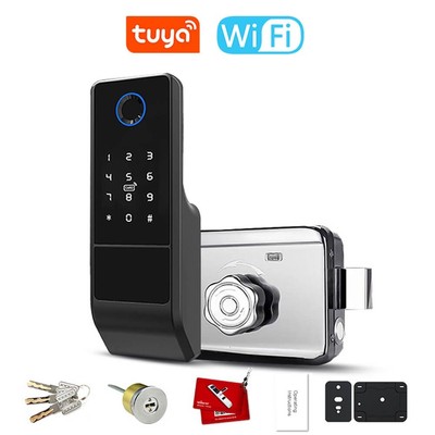 Tuya WiFi Intelligent Door Lock Home Apartment Intelligent L