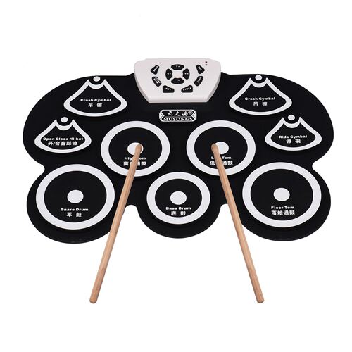 Silicone Portable Foldable Digital USB Midi Roll-up Electron