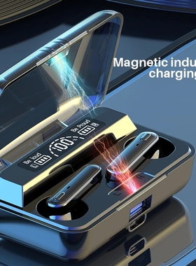 Bluetooth Wireless TWS Music Call Headset Waterproof Noise C