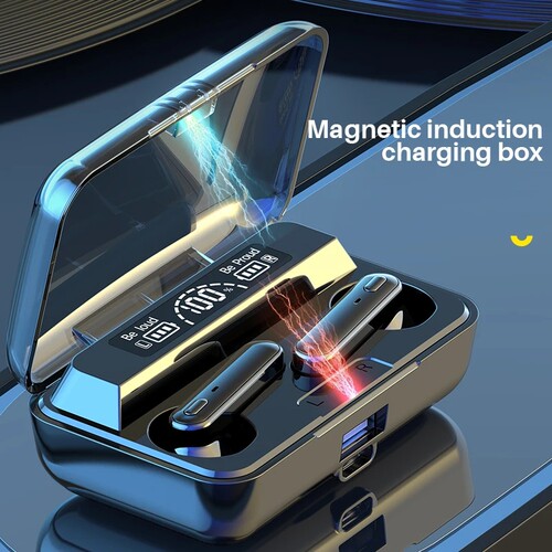 Bluetooth Wireless TWS Music Call Headset Waterproof Noise C