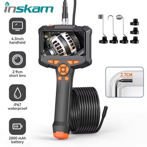 INSKAM 4.3”Industrial Endoscope Camera HD1080P Single Lens