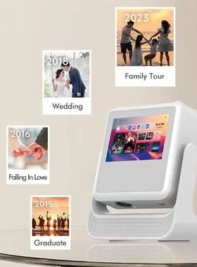 C3 Flick Smart Projector with Touch Screen Pad Android OS 5G Wifi bluetooth 4k Projectors