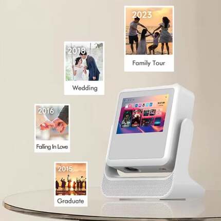 C3 Flick Smart Projector with Touch Screen Pad Android OS 5G Wifi bluetooth 4k Projectors