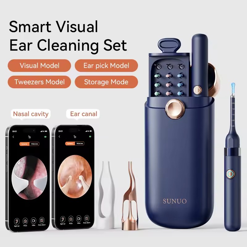 Multi-Functional Ear Wax Cleaner Camera Earwax Cleaning Tool