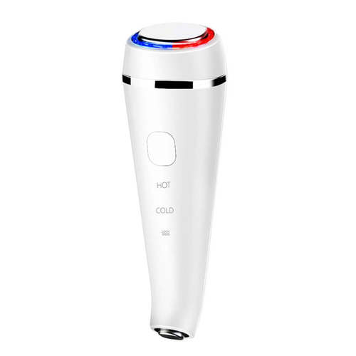 Facial Eye Hot Cold Massager Red Blue Light Skin Tightening