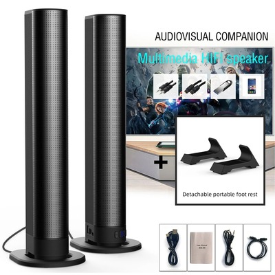 Powerful Soundbar Sound Radio TV Subwoofer Bluetooth Speaker