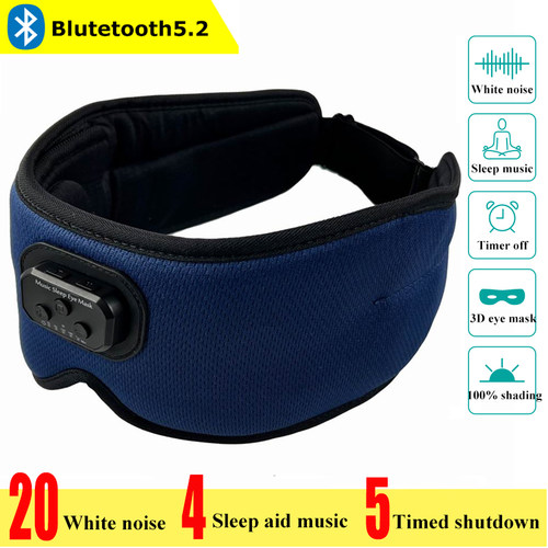 White Noise 3D Sleeping Mask Music Sleep Headset Comfortable