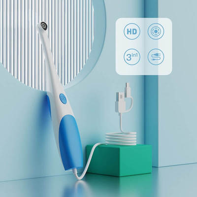 Dentist Endoscope HD1080P 3in1 Type-c Micro USB Dental Camer