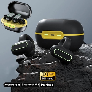 Bone Conduction Earbuds Wireless Bluetooth Ear Clip Earphone