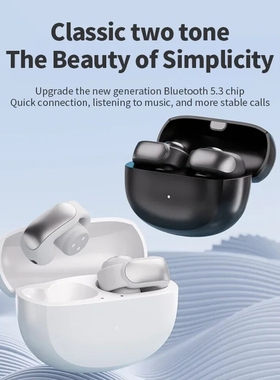 V12 Earclip Wireless Earphone Bluetooth5.3 Headphones TWS