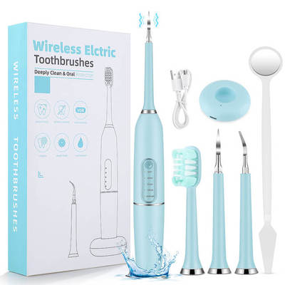 Electric Ultrasonic Sonic Dental Scaler Tooth Calculus Remov