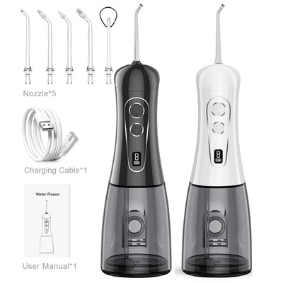 Portable Oral Irrigator Water Flosser Dental Water Jet