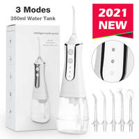Ultrasonic Oral Irrigator Whitening Tooth Water Flosser 350m
