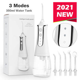 Ultrasonic Oral Irrigator Whitening Tooth Water Flosser 350m