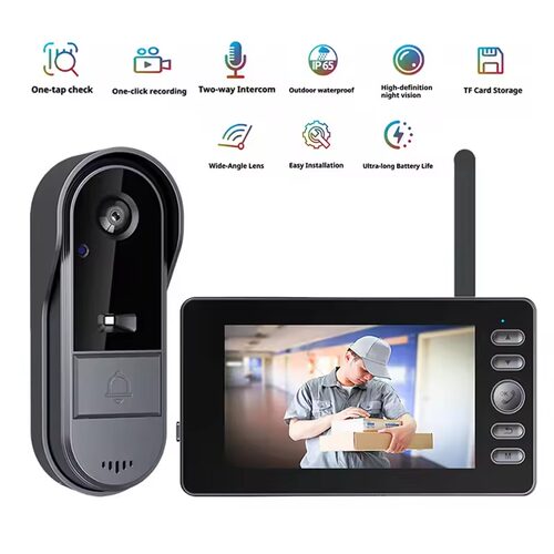 Wifi Doorbells Door Video Peephole Doorbell Camera Peepholes