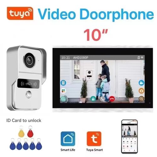 Video Intercom Wireless WIFI Doorphone Camera  Tuya Unlock