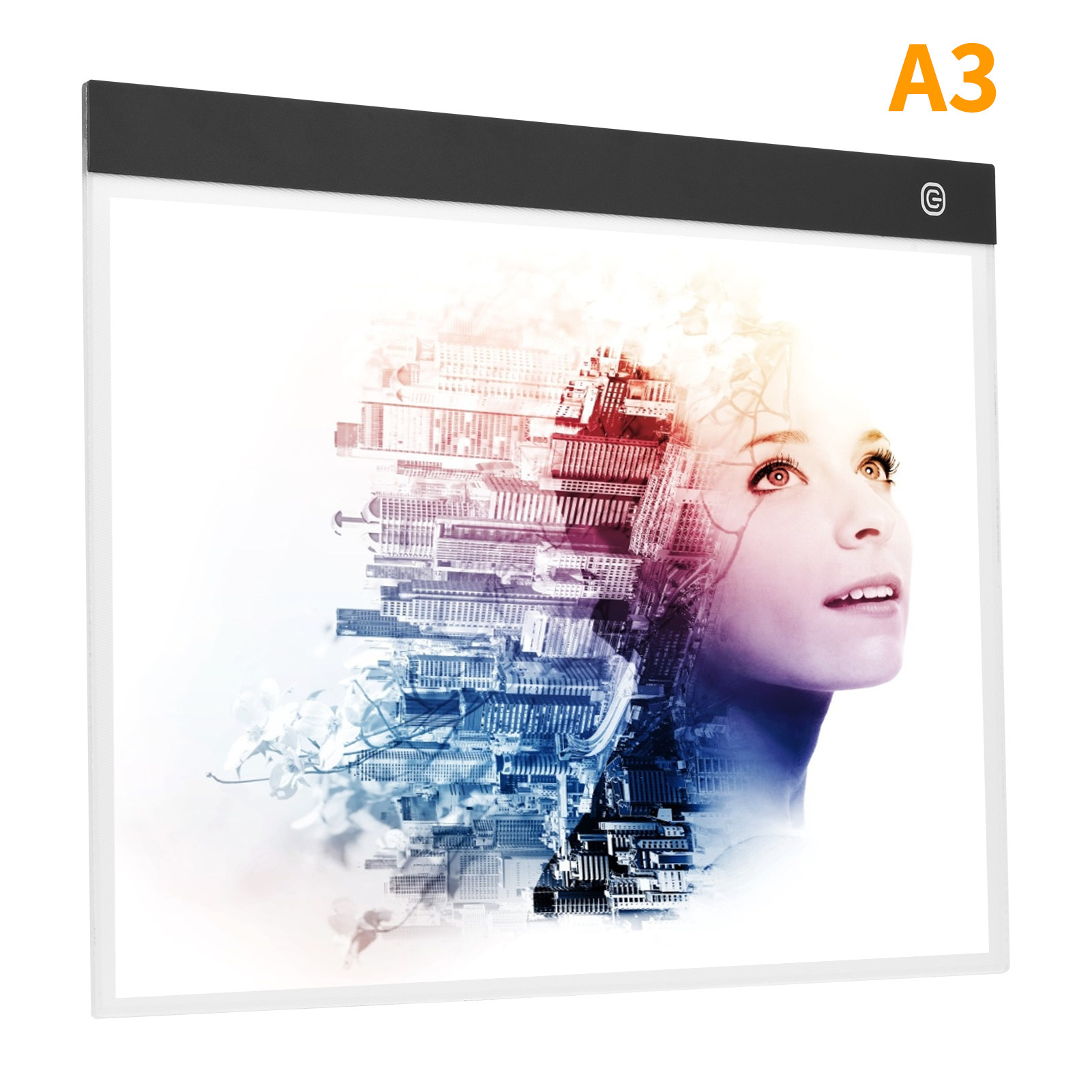 A3 LED Light Pad for Diamond Painting Translucent Drawing Bo