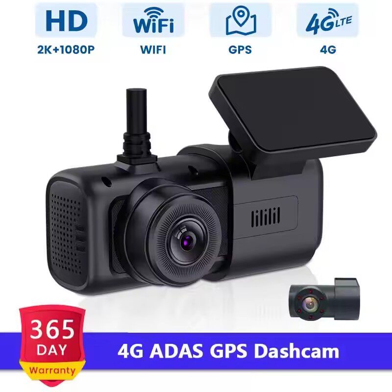 4G 2K+1080P Dash Cam for Car Camera Wifi GPS Dvr Dashcam