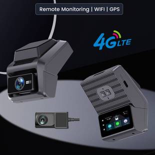 Lens Tracking Gps Wifi Record Dual With DashCam 3Inch