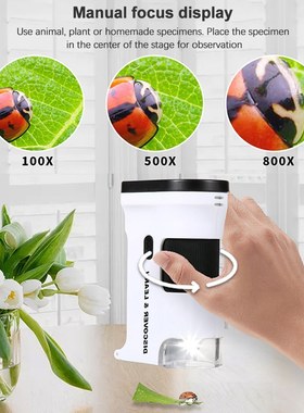 Handheld Digital MicroscopeUSB Microscope 12M Resolution