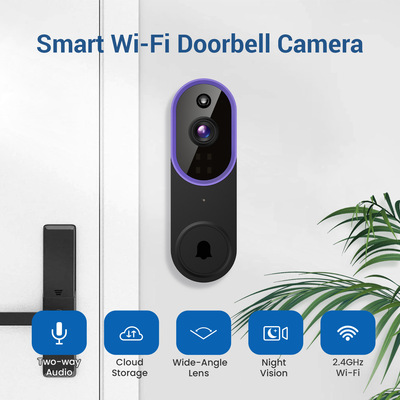 Outdoor Wireless Doorbell Wifi Video Intercom Door Peepholes