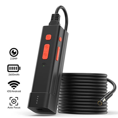 WiFi Endoscope Video Borescope Camera Pipe Inspection Camera