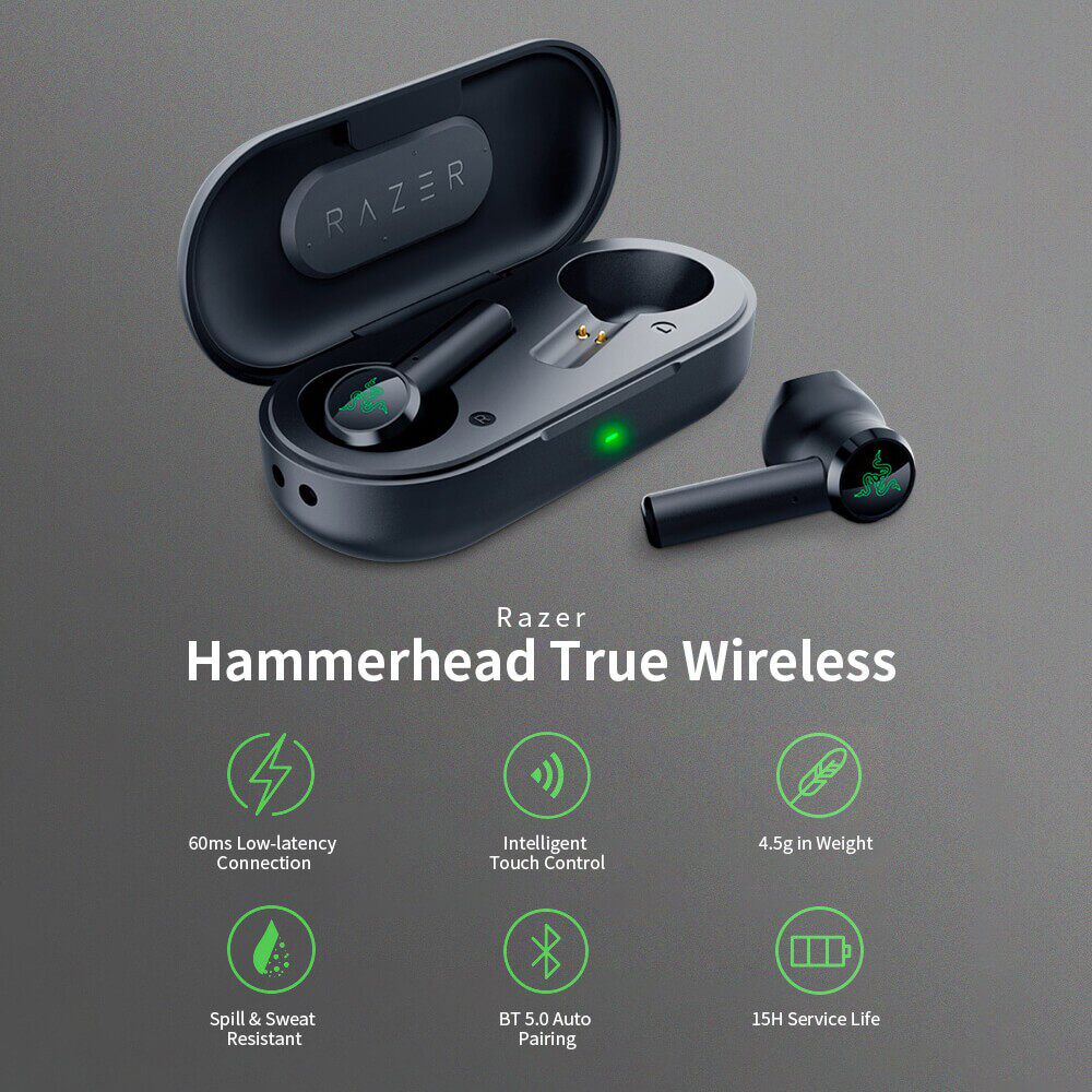 hammerhead true wireless headphones bluetooth earphones for