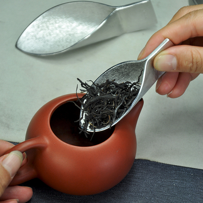 朱斌手作纯锡迷你茶匙茶则茶勺