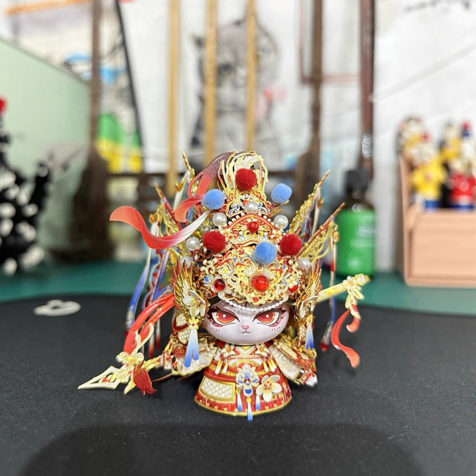 艺模喵之城芈月花木兰解压拼图图片