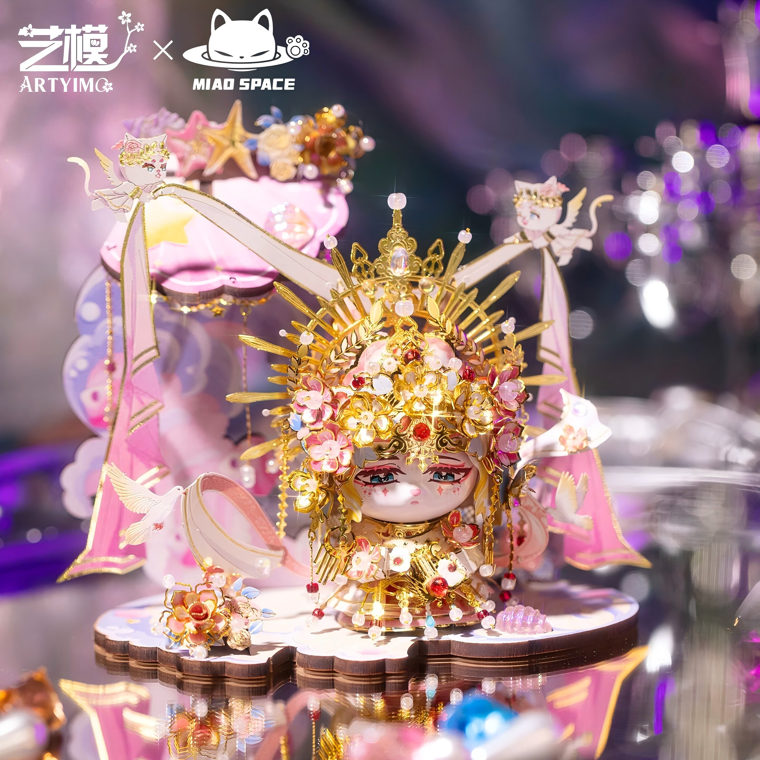 艺模喵之城维纳斯立体金属拼图图片