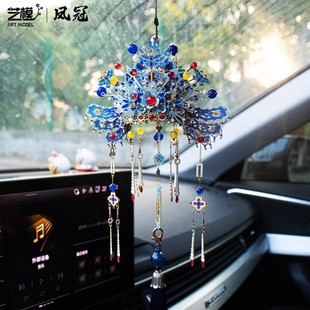 艺模手工diy凤冠金属拼装 模型立体拼图车载挂饰摆件女孩礼物玩具