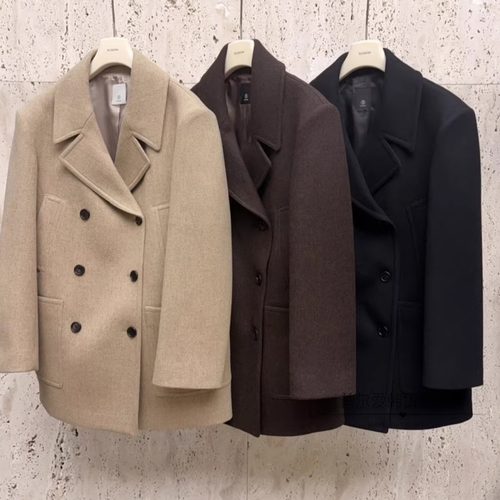 韩国代购羊毛西服外套