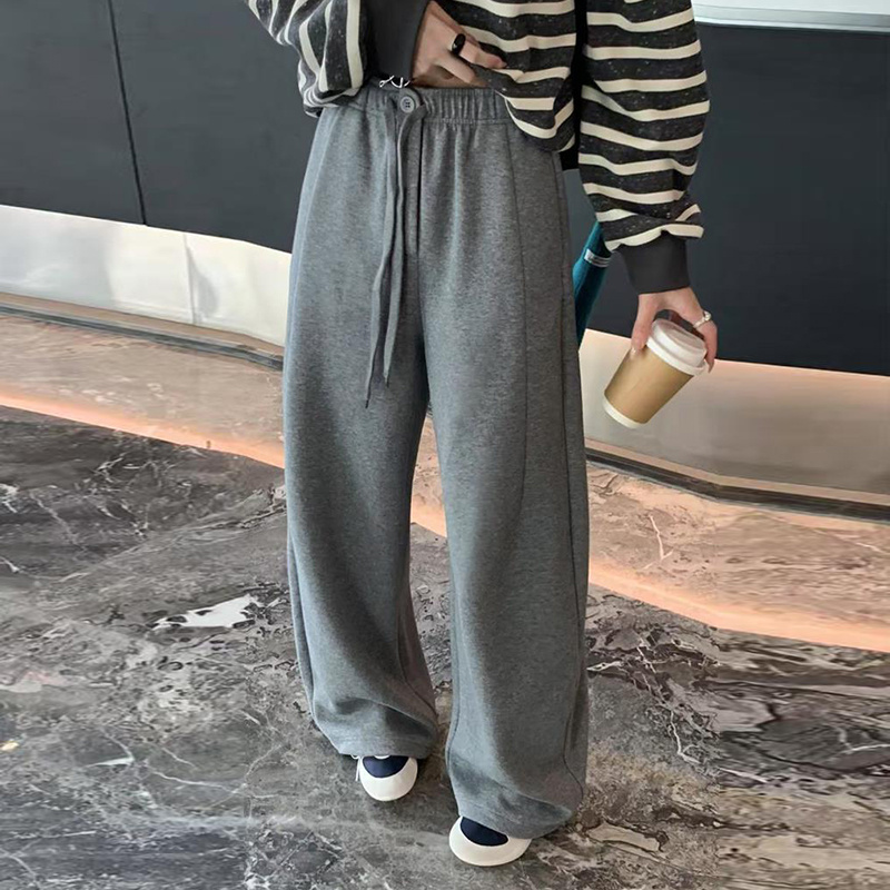 慵懒风宽松百搭休闲裤长裤