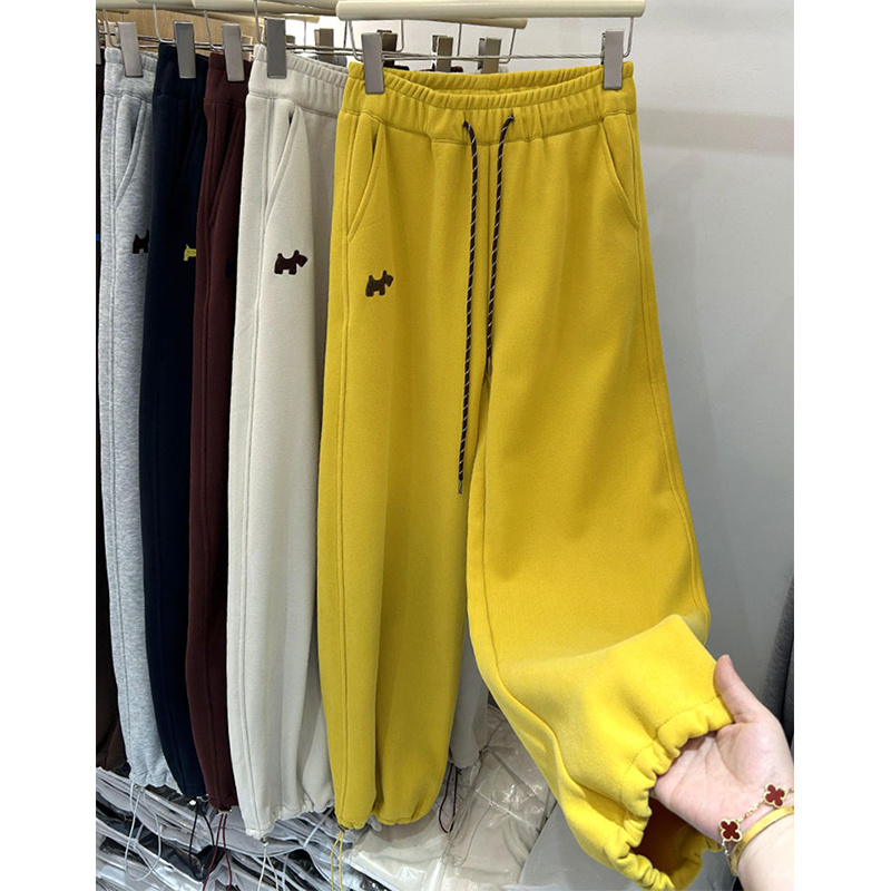 小个子宽松哈伦裤休闲运动裤