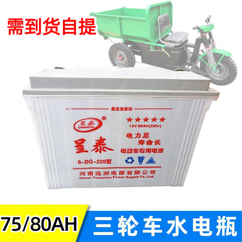 12v80ah水电瓶蓄电池呈泰