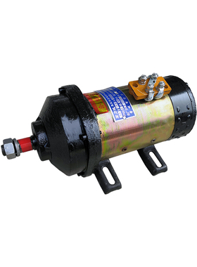 工地电动三轮车有刷电机48v1000W60v1300w货运电瓶车直流串励马达
