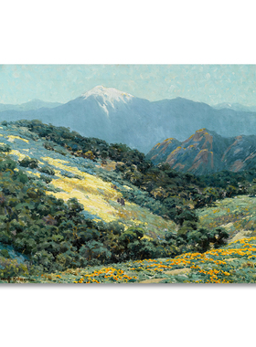 【特惠捡漏】格兰维尔•雷德蒙德复刻版画印象派风景装饰挂画画芯