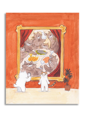 【一口价】插画师Kwak Myeongju大海洋客厅装饰画挂画复刻版画芯