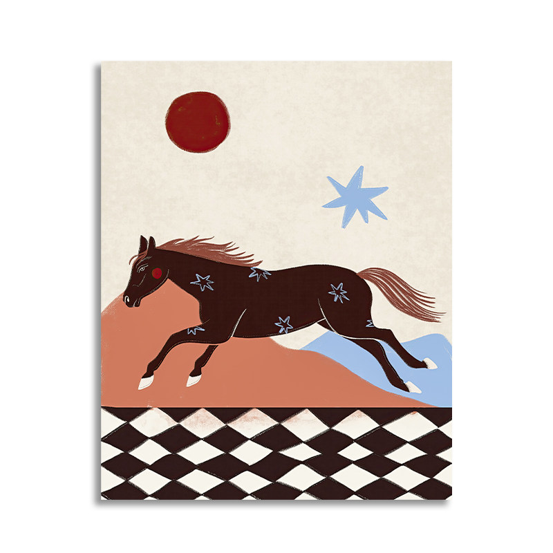 【一口价】插画师Elena Fiorenza兔子客厅装饰画挂画复刻版画芯,家居饰品,版画,淘宝优惠券,粉丝福利购,淘宝优惠卷