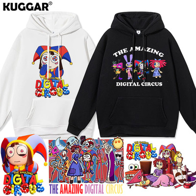 疯狂神奇数字马戏团卫衣衣服帕姆尼男童秋冬卡通周边宽松儿童加绒