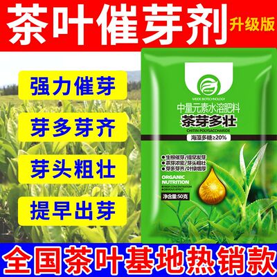 茶叶催芽剂茶芽多壮强力催芽芽多芽壮芽头粗壮提早出芽芽多芽齐肥