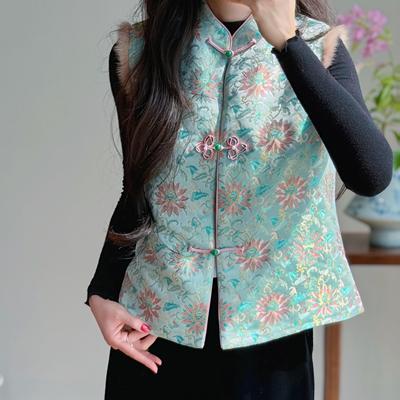新中式国风马甲背心秋冬新款
