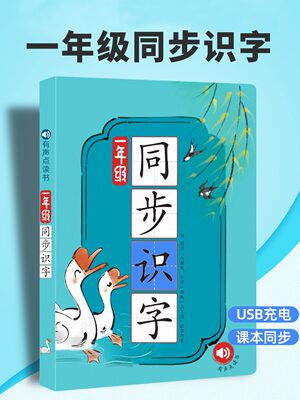 3-8岁有声点读学习卡认字挂图