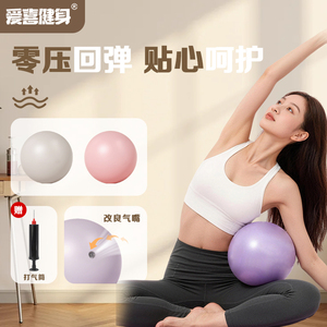 爱喜健身瑜伽球小球普拉提训练盆底肌健身核心俞珈器材运动弹力大