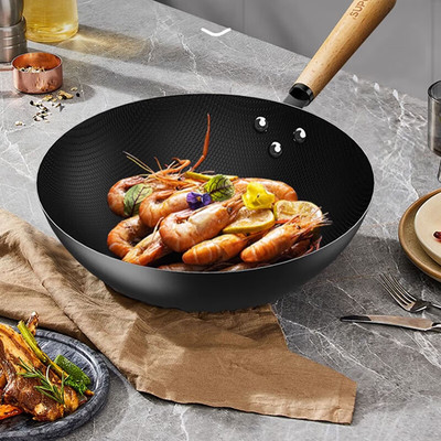 VC32RF01无涂层老式精铁炒锅