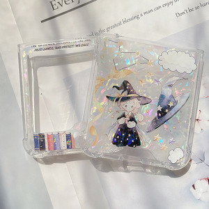 魔法女巫适用galaxy zflip7手机壳ins风zflip6贝壳光三星oppo find n3 flip小折叠屏pocket 2气囊新款