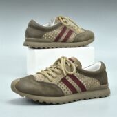 2025夏天新款 男鞋 阿甘鞋 废土风镂空透气皮鞋 潮牌德训阿甘鞋 子