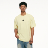 A11SLAVE基础火焰字体logo印花夏季 t恤男女宽松 字母短袖 新款 美式