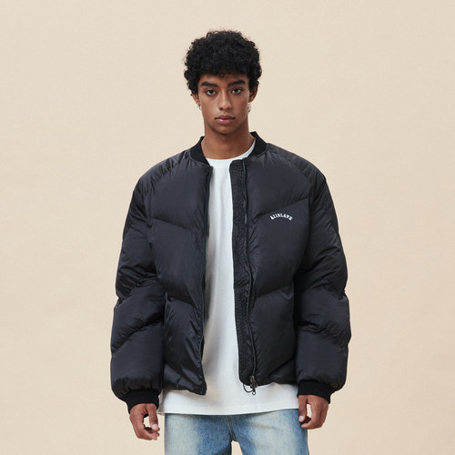 A11SLAVE保暖棉服夹克菱形